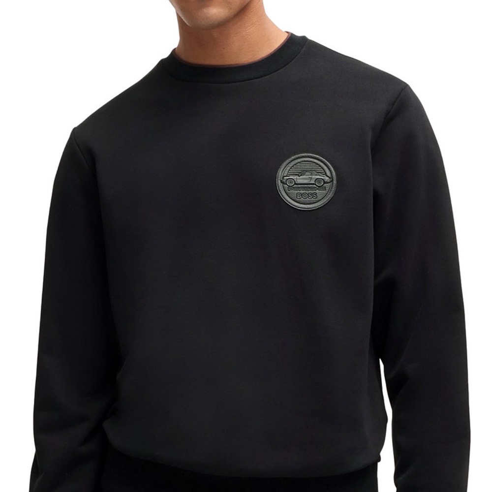 BOSS Men's Crewneck Porsche X Boss Special Branding Sweatshirt
